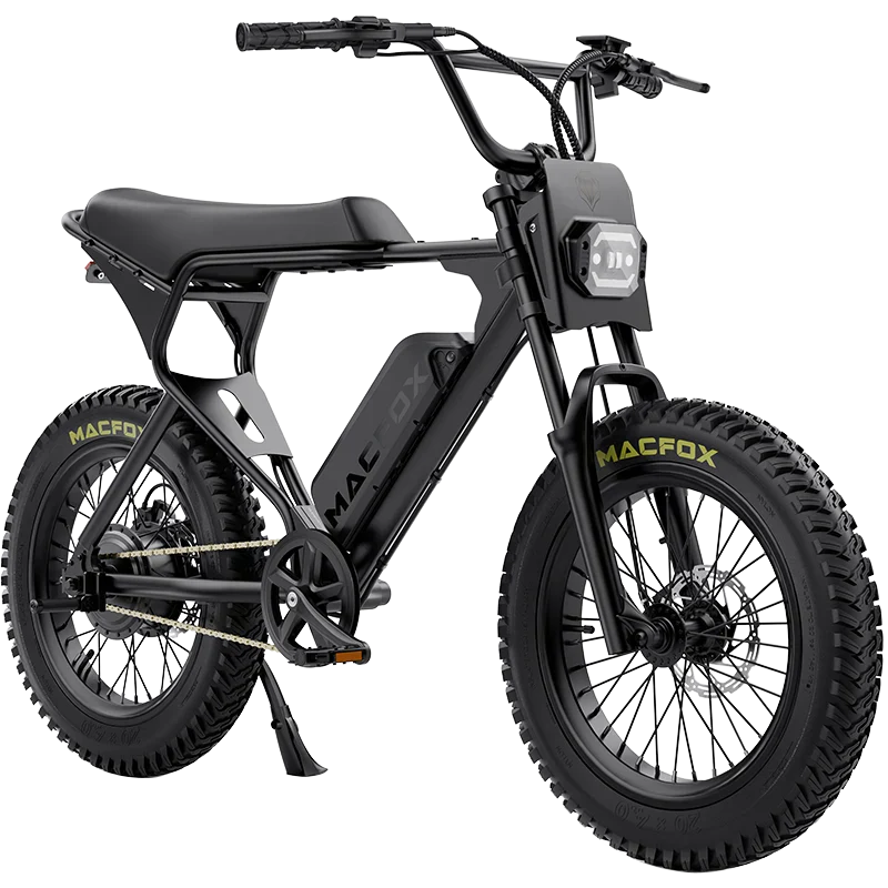 Macfox X1 Elektrische Fatbike – Incl. Slot, Spatborden & Telefoonhouder