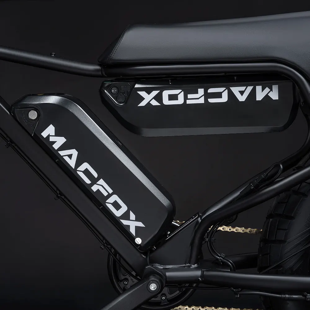 Macfox X7L Elektrische Fatbike Sand – Incl. Spatborden, Slot & Telefoonhouder - Image 4