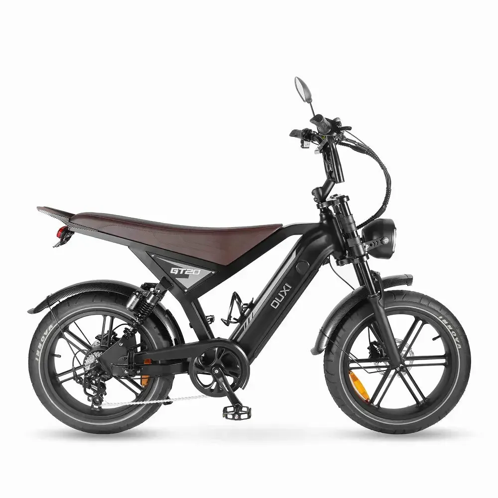OUXI GT-20 – Zwart & Grijs – Rijklaar, Incl. Slot & Telefoonhouder - Image 2