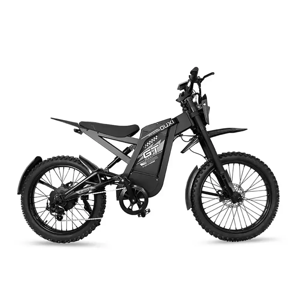 Ouxi GT-2000 Off-road Fatbike – Zwart | Rijklaar + Telefoonhouder + ART4 Slot - Image 4