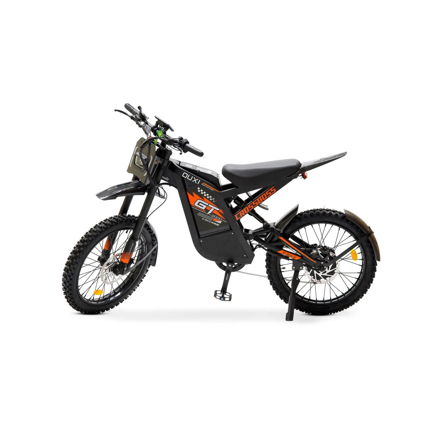 Ouxi GT-2000 Off-road Fatbike – Zwart | Rijklaar + Telefoonhouder + ART4 Slot - Image 5