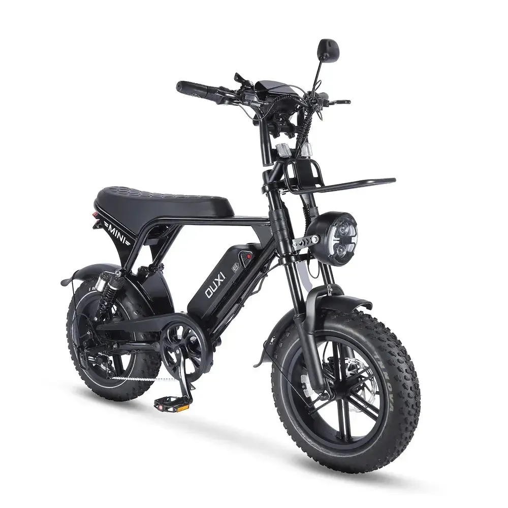 OUXI V8 Ultra Mini – Zwart | Rijklaar + Gratis Telefoonhouder + Slot