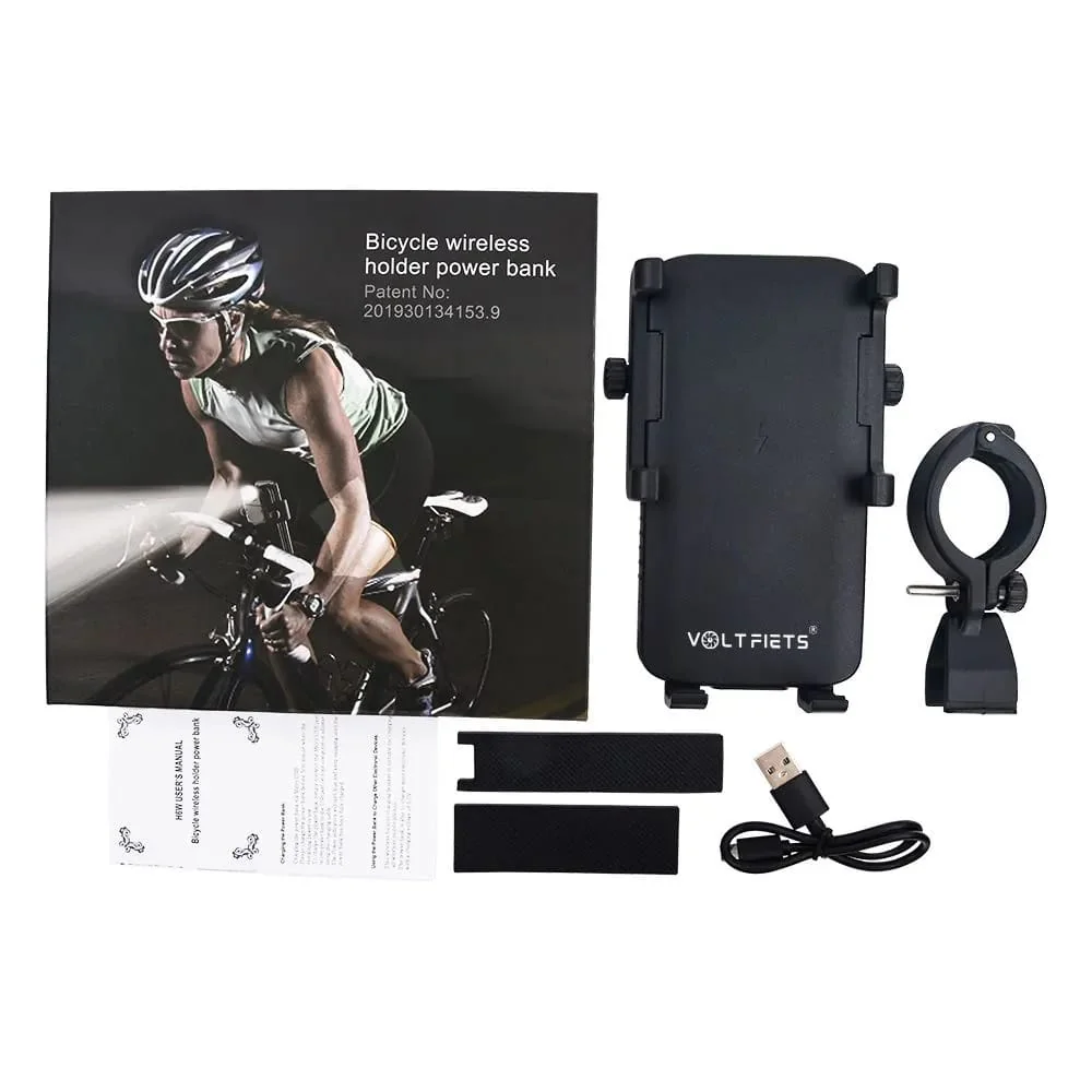 Voltfiets Universal Phone Mount with Rear Light and Built-in Powerbank (500 mAh) - Image 3